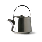 Bold & basic ceramics: tea pot silver Silver van HKliving te koop bij LEEF mode en accessoires Meppel