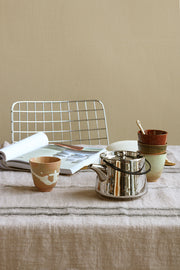Bold & basic ceramics: tea pot silver Silver van HKliving te koop bij LEEF mode en accessoires Meppel