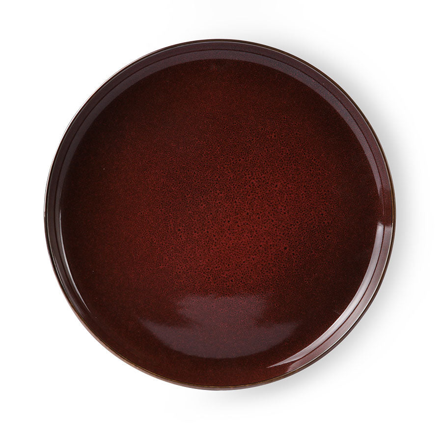 Bold emn Basic Ceramics Dinner Plate Cerise Cerise van HKliving te koop bij LEEF mode en accessoires Meppel