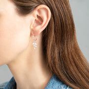 Branch Sterling Silver Hoop Earring Silver van a Beautiful Story te koop bij LEEF mode en accessoires Meppel