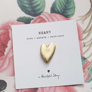 Brooch Heart GP van a Beautiful Story te koop bij LEEF mode en accessoires Meppel