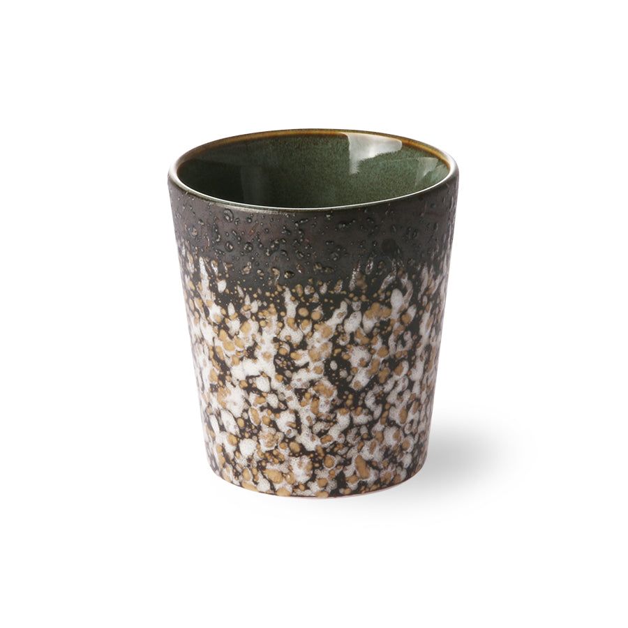 Ceramic 70's Mug Mud van HKliving te koop bij LEEF mode en accessoires Meppel