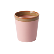 Ceramic 70's Mug  Pink van HKliving te koop bij LEEF mode en accessoires Meppel