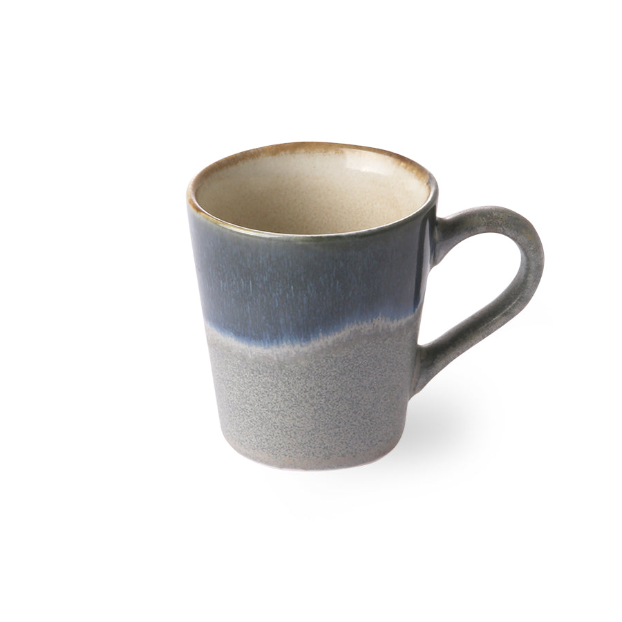 Ceramic 70's espresso mug  Ocean van HKliving te koop bij LEEF mode en accessoires Meppel