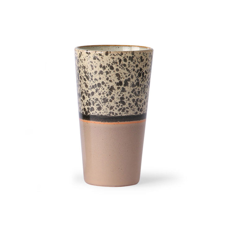Ceramic 70's latte mugs Reef van HKliving te koop bij LEEF mode en accessoires Meppel