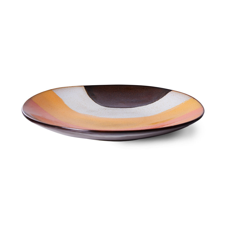 Ceramic 70's side plate Retro Wave - LEEF mode en accessoires