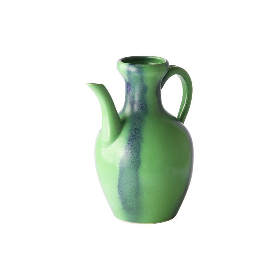 Ceramic Jug  Green/Blue van HKliving te koop bij LEEF mode en accessoires Meppel