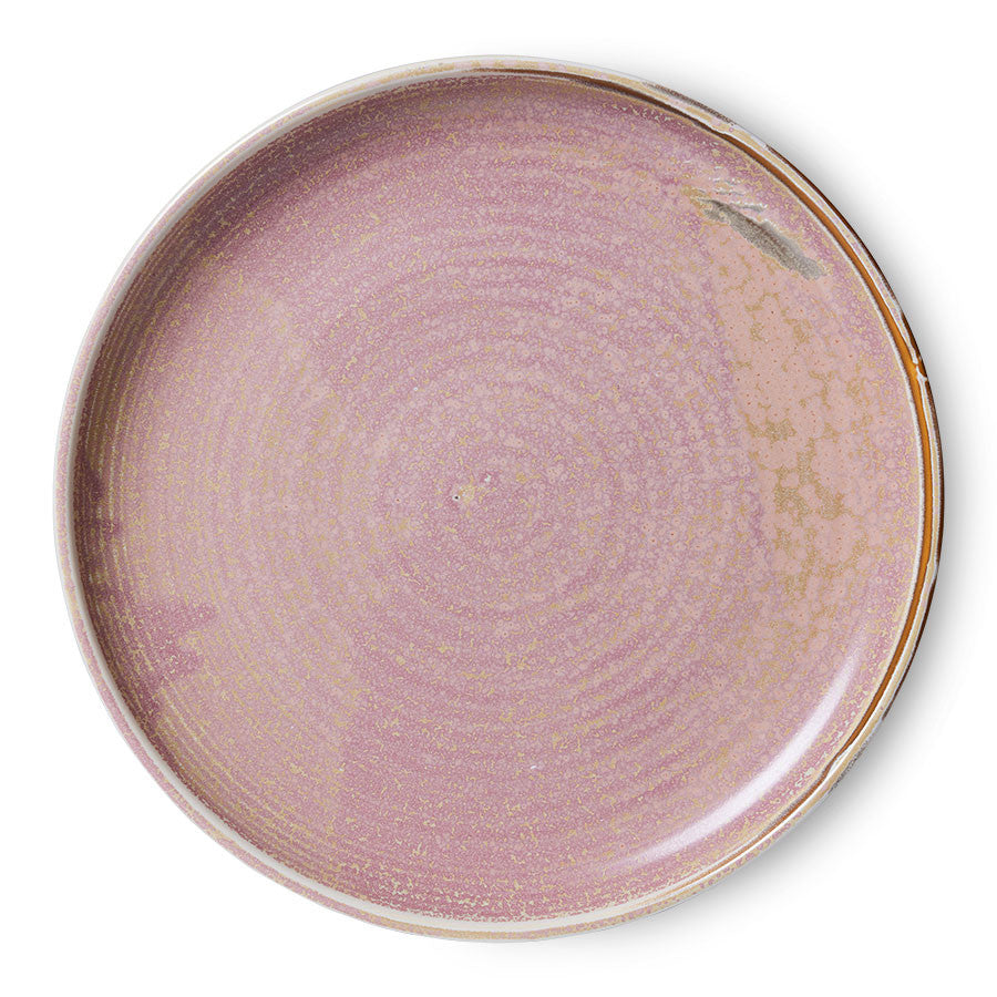 Chef Ceramics Dinner Plate Rustic Pink - LEEF mode en accessoires