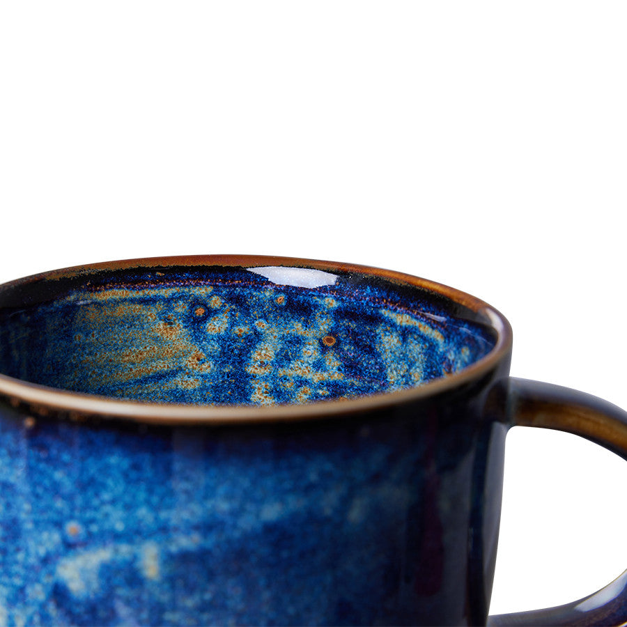 Chef Ceramics Mug Rustic Blue - LEEF mode en accessoires