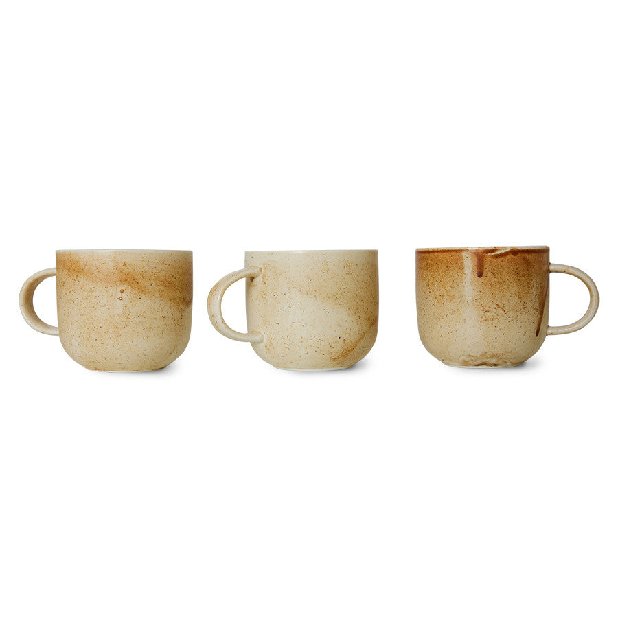 Chef Ceramics Mug rustic cream/brown - LEEF mode en accessoires