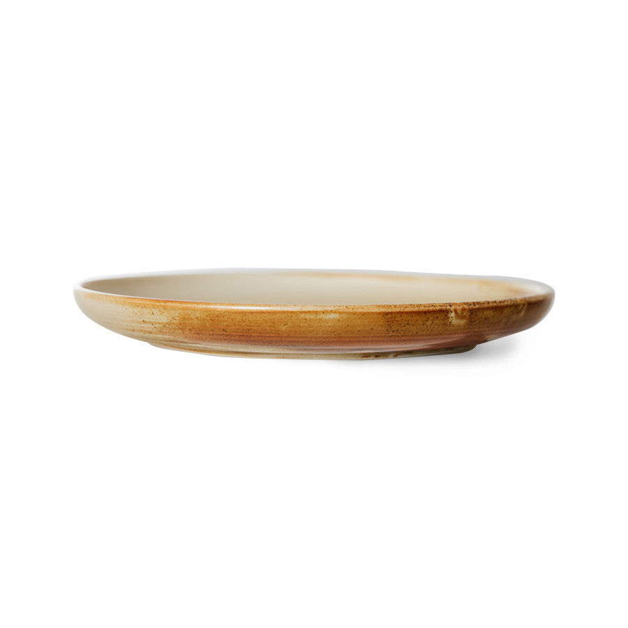 Chef Ceramics Side Plate  Cream/Brown - LEEF mode en accessoires