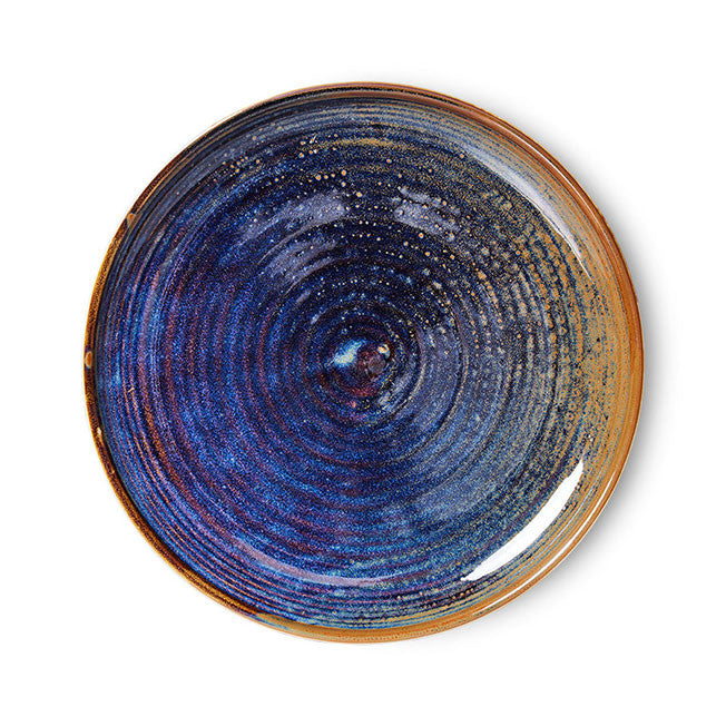 Chef Ceramics Side Plate Rustic Blue - LEEF mode en accessoires