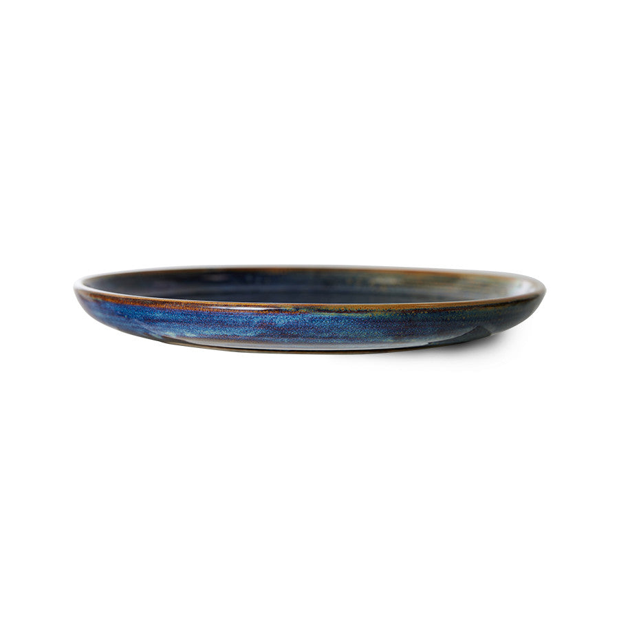 Chef Ceramics Side Plate Rustic Blue - LEEF mode en accessoires