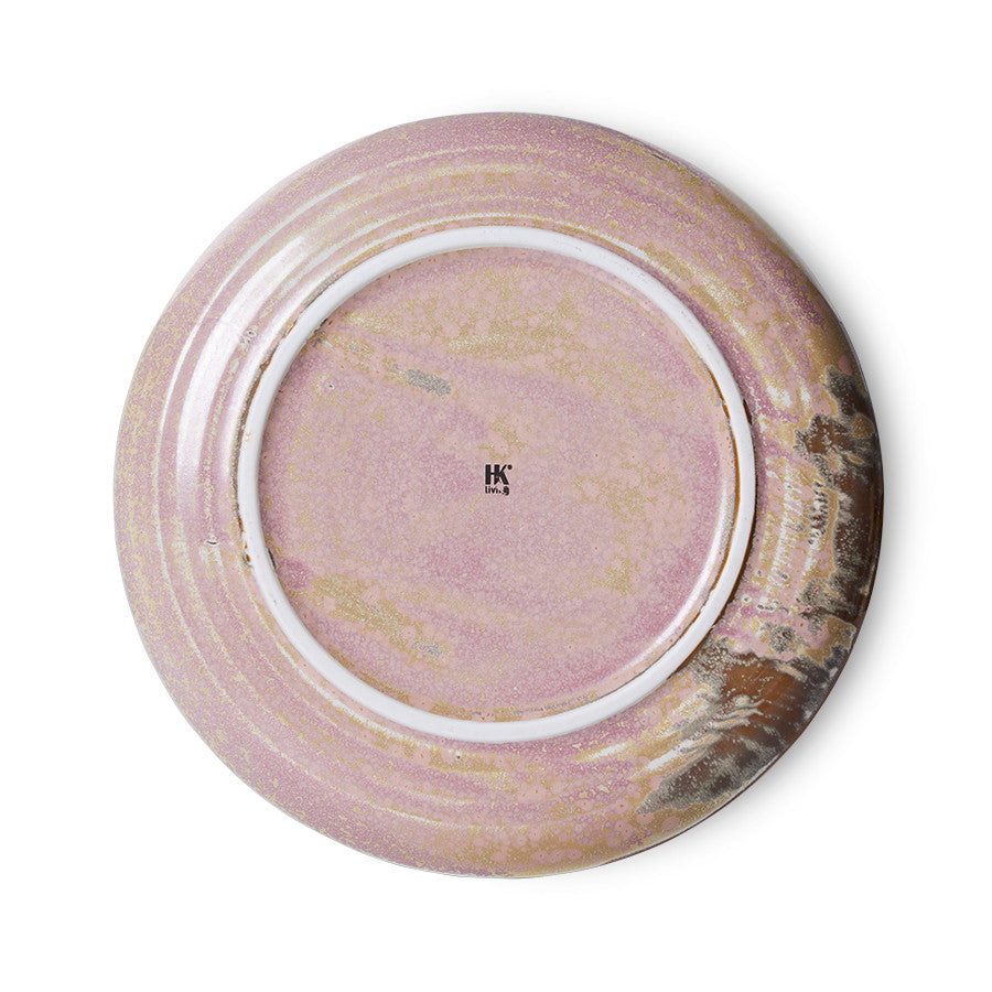 Chef Ceramics Side Plate Rustic Pink - LEEF mode en accessoires