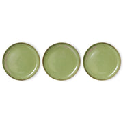 Chef ceramics:dinner plate moss green - LEEF mode en accessoires