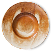 Chef ceramics: pasta plate rustic cream/brown - LEEF mode en accessoires