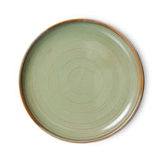 Chef ceramics:side plate moss green - LEEF mode en accessoires