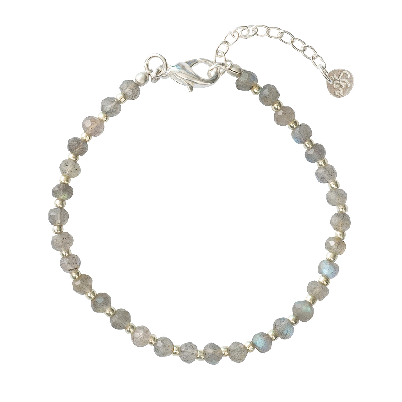 Energy Labradorite Silver Bracelet Labradorite - LEEF mode en accessoires