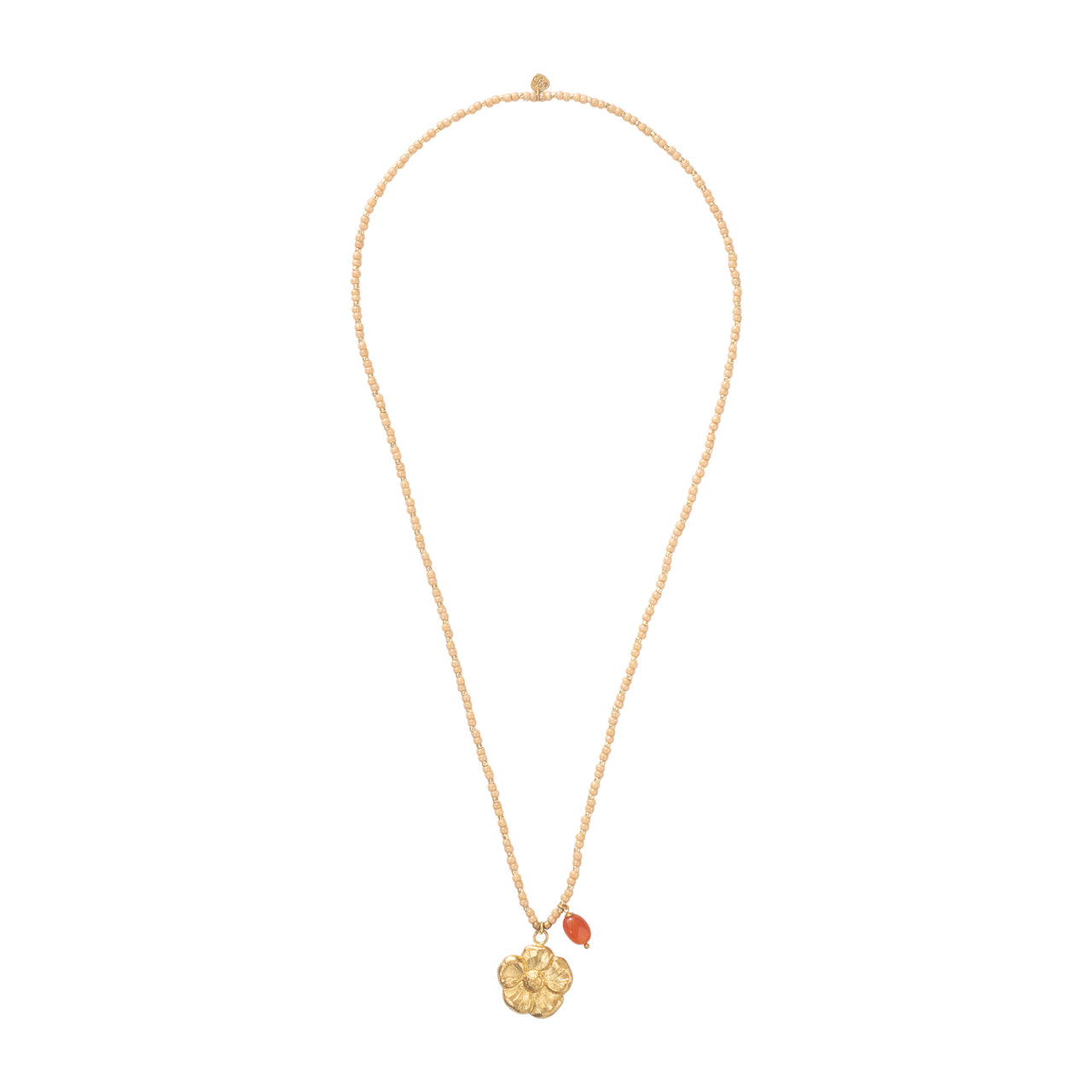 Fantasy Carnelian GC Necklace Carnelian - LEEF mode en accessoires