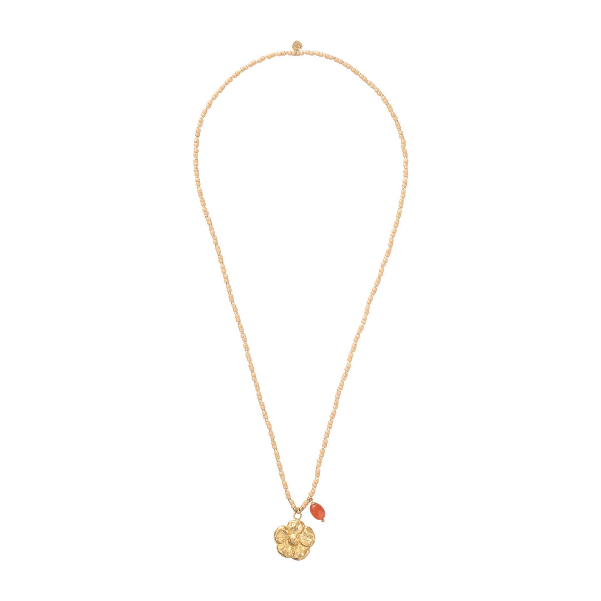 Fantasy Carnelian GC Necklace Carnelian - LEEF mode en accessoires