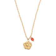 Fantasy Carnelian GC Necklace Carnelian - LEEF mode en accessoires