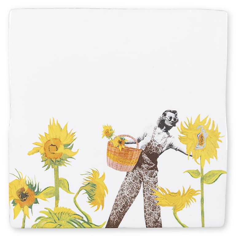 Flower Power 10x10 van StoryTiles te koop bij LEEF mode en accessoires Meppel