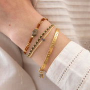Friendship Labradorite Gold Bracelet Labradorite - LEEF mode en accessoires