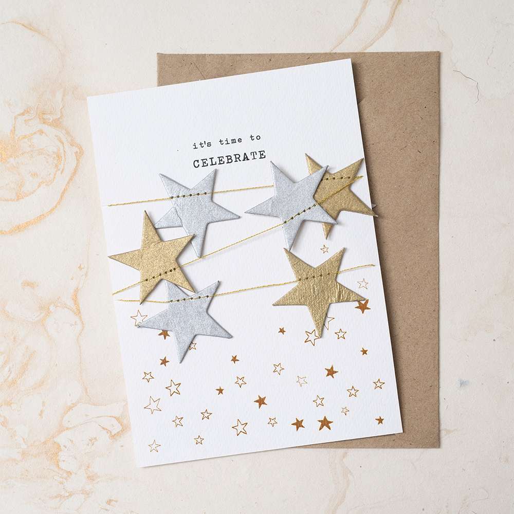 Garland Card Stars van a Beautiful Story te koop bij LEEF mode en accessoires Meppel