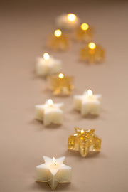 Gel Wax T-Lights Gold 5 stuks Gold van Rustik Lys te koop bij LEEF mode en accessoires Meppel