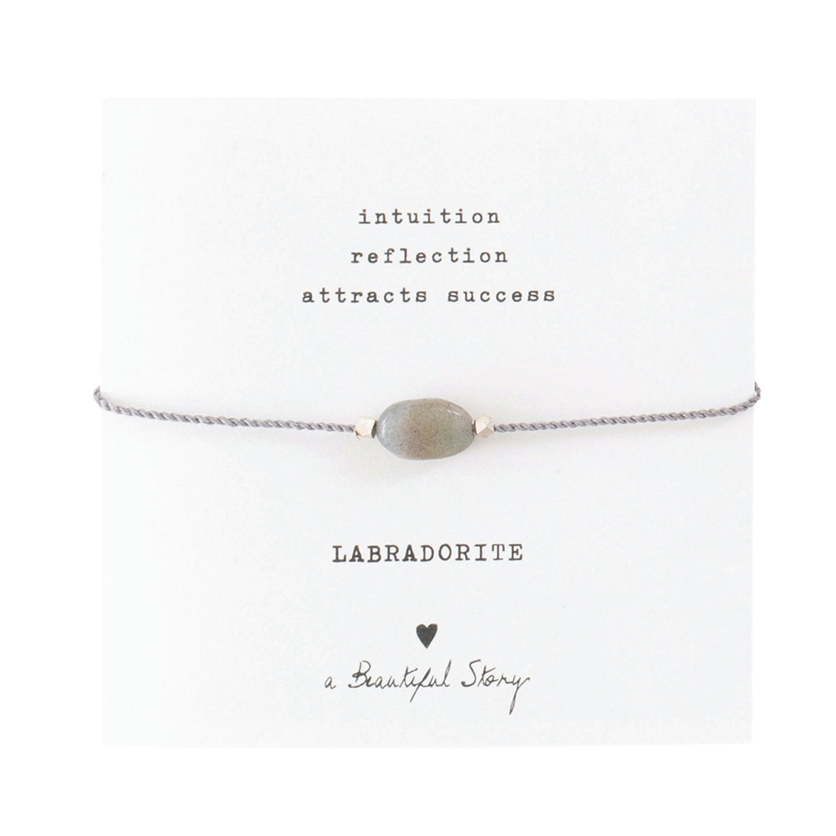 Gemstone Card Labradorite Labradorite - LEEF mode en accessoires