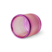 Glass Tea Light Holder Purple Purple - LEEF mode en accessoires