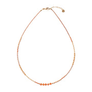 Golden Carnelian GP Necklace Carnelian - LEEF mode en accessoires