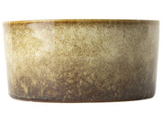 Gusta Kaars in Kera Pot 13.5cm Bruin van Gusta te koop bij LEEF mode en accessoires Meppel