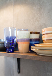 HKliving Ceramic 70's bowl medium  Ocean van HKliving te koop bij LEEF mode en accessoires Meppel