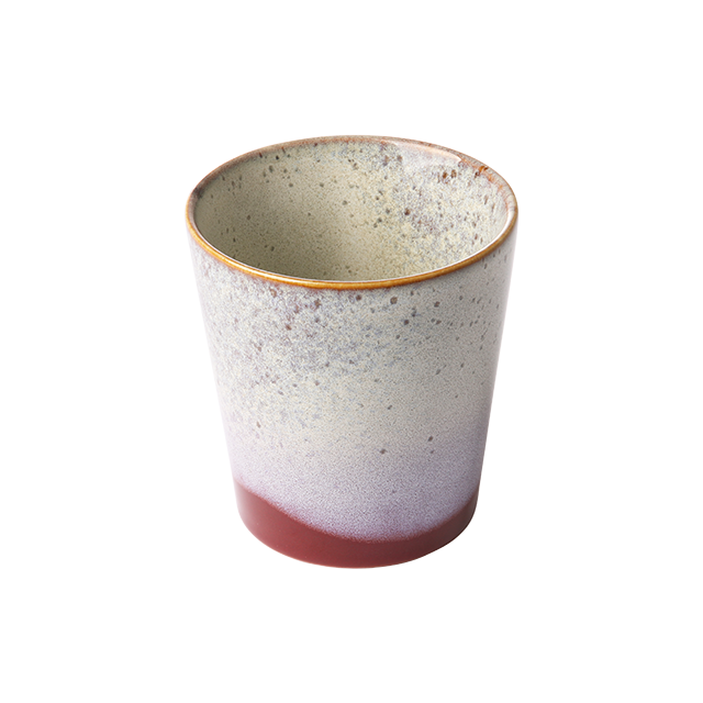 HKliving Ceramic 70's mug  Frost van HKliving te koop bij LEEF mode en accessoires Meppel