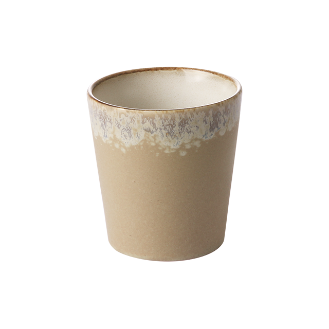 HKliving Ceramic 70's mug Bark van HKliving te koop bij LEEF mode en accessoires Meppel