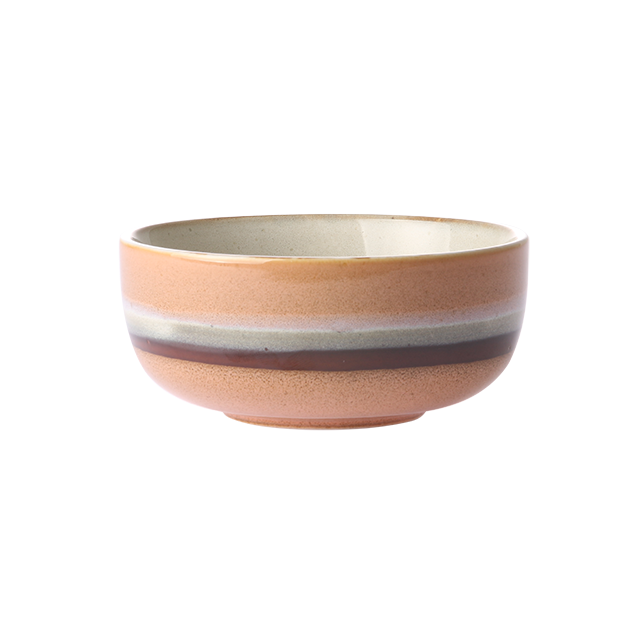 HKliving ceramic 70's bowl medium Tornado van HKliving te koop bij LEEF mode en accessoires Meppel