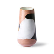 Hand Painted Ceramic Flower Vase Multicolour van HKliving te koop bij LEEF mode en accessoires Meppel