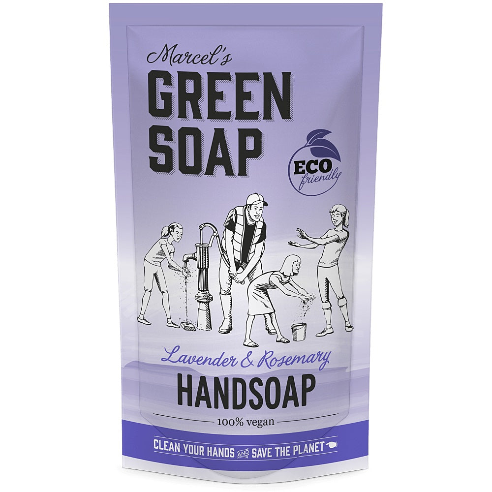 Handzeep 500ML Lavendel & Rosemarijn van Marcel's Green Soap te koop bij LEEF mode en accessoires Meppel