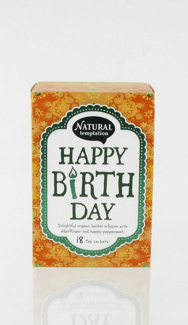 Happy Birthday Thee Happy Birthday van Natural Temptation te koop bij LEEF mode en accessoires Meppel