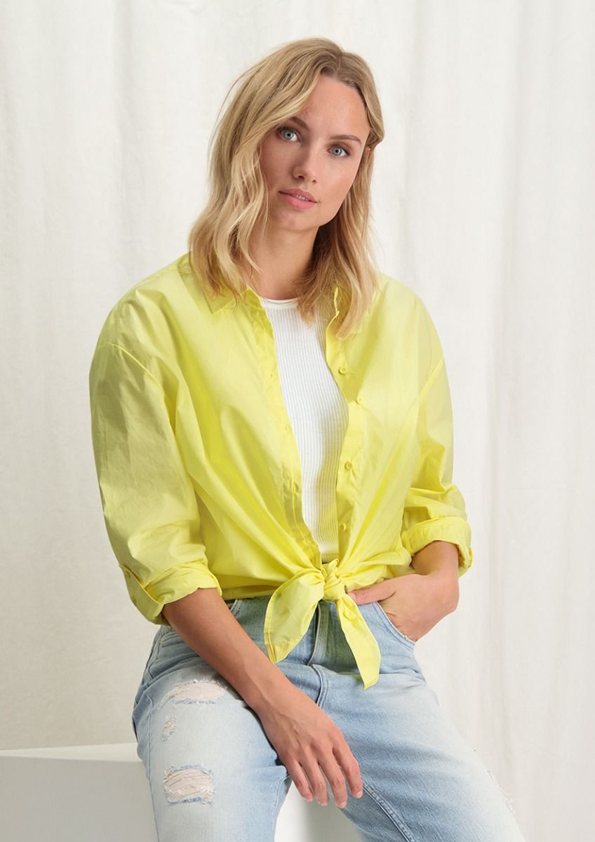 Harper Blouse 2391 Spring Yellow - LEEF mode en accessoires