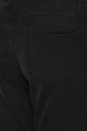 IHTWIGGY RAVEN LONG Wasted Black van ICHI te koop bij LEEF mode en accessoires Meppel