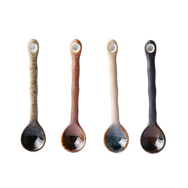 Japanese ceramic tea spoons van HKliving te koop bij LEEF mode en accessoires Meppel