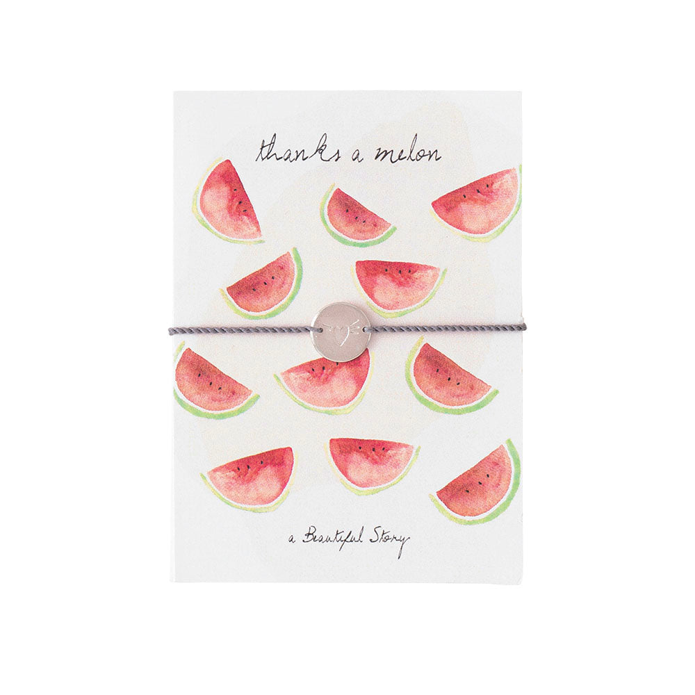 Jewelry postcard watermelons van a Beautiful Story te koop bij LEEF mode en accessoires Meppel