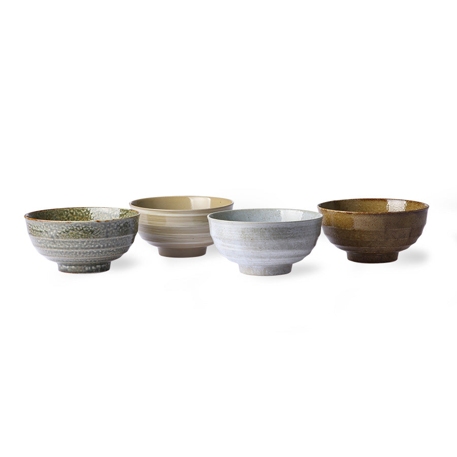 Kyoto Ceramics Japanese Noodle Bowls A.White van HKliving te koop bij LEEF mode en accessoires Meppel
