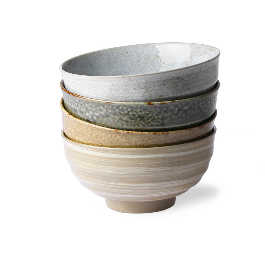 Kyoto Ceramics Japanese Noodle Bowls B.Oker van HKliving te koop bij LEEF mode en accessoires Meppel