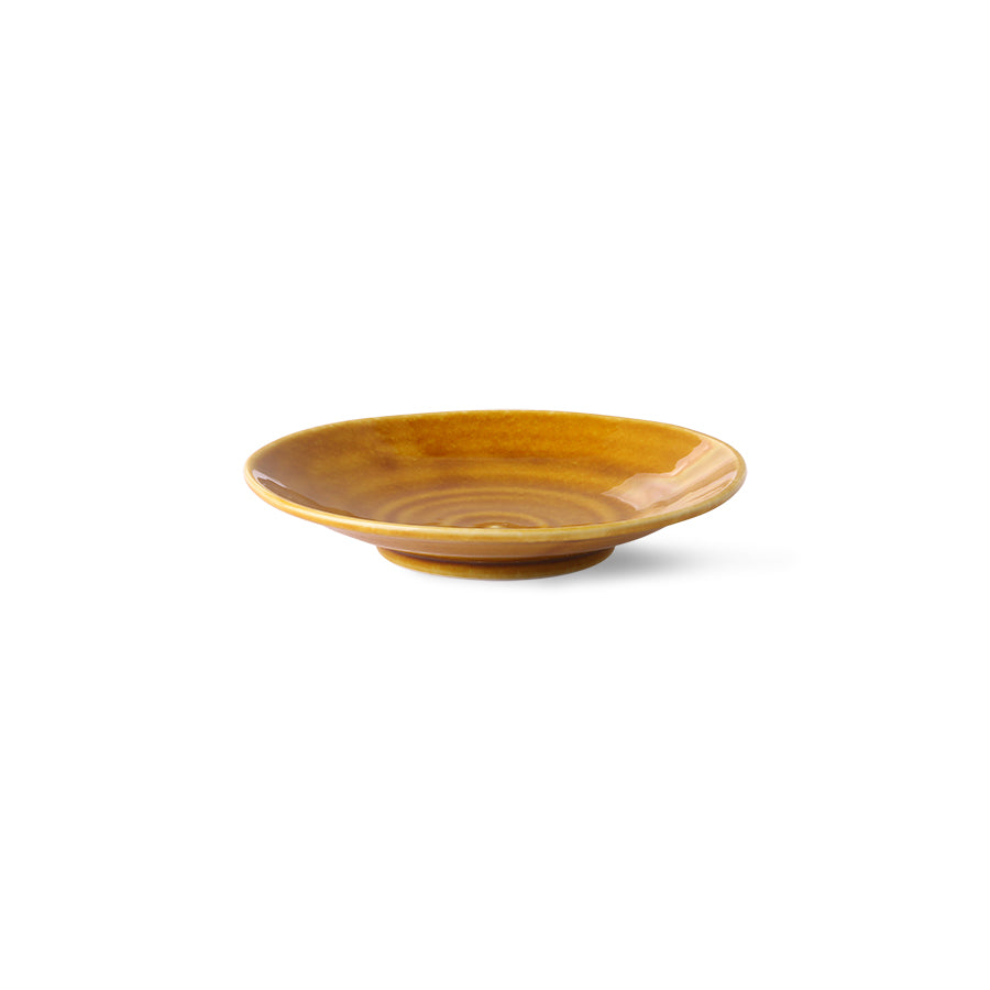 Kyoto Ceramics Japanese Small Plate Brown Brown van HKliving te koop bij LEEF mode en accessoires Meppel