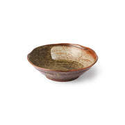 Kyoto ceramics japanese shallow bowl  Brown van HKliving te koop bij LEEF mode en accessoires Meppel