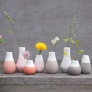 Mini pastel vases set pf 4pcs - LEEF mode en accessoires