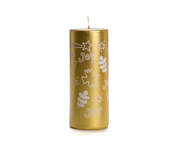 Powderpressed Cylinder Joy  Gold silkshiny van Rustik Lys te koop bij LEEF mode en accessoires Meppel